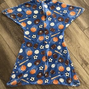 Zippadee zip swaddle size medium sports pattern